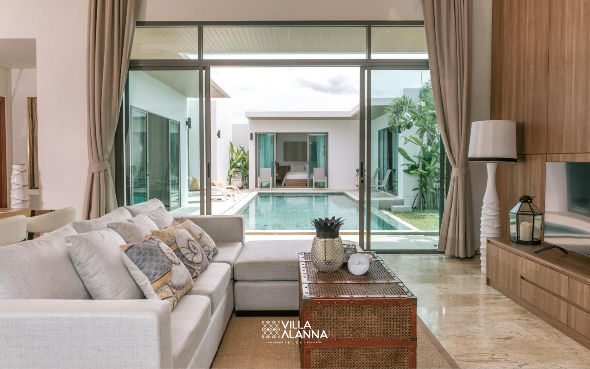 Villa Alanna Phuket Пляж Банг Тао Экстерьер фото