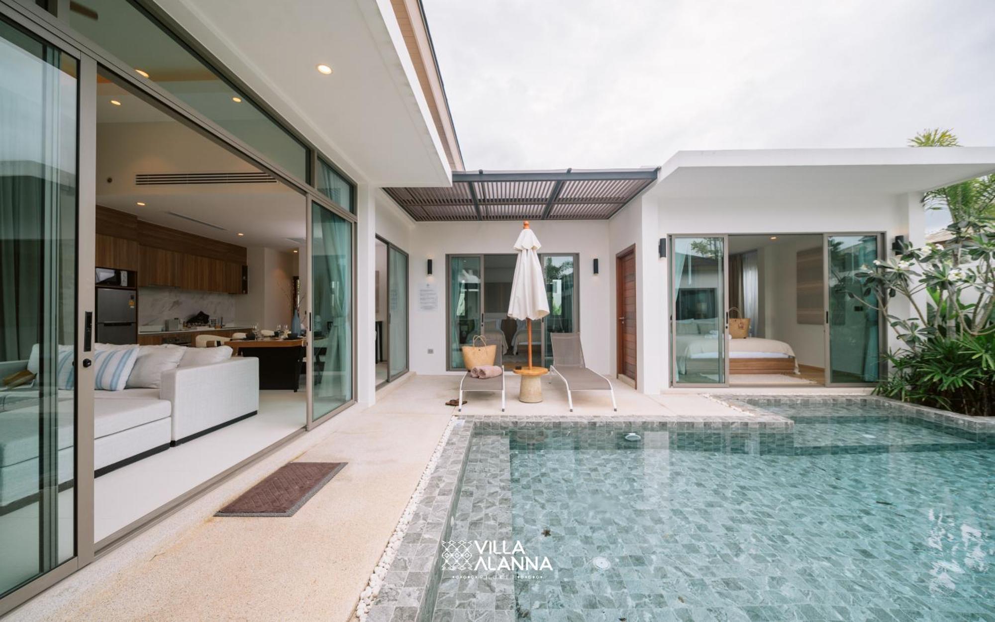 Villa Alanna Phuket Пляж Банг Тао Экстерьер фото